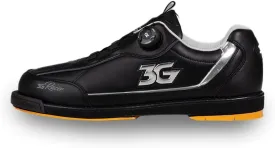 3G Dial Racer Black/Chrome Left Handed Mens Bowling Shoes