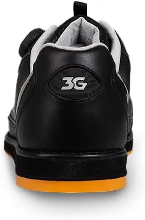 3G Dial Racer Black/Chrome Left Handed Mens Bowling Shoes