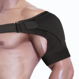Astorn Adjustable Shoulder Brace for Rotator Cuff and AC Joint Pain Relief - Compression Sleeve for Men and Women with Ice Pack Holder