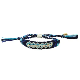Diamante Band Charm Midi Friendship Bracelet