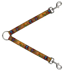 Dog Leash Splitter - Tattoo Johnny-Candles & Skulls