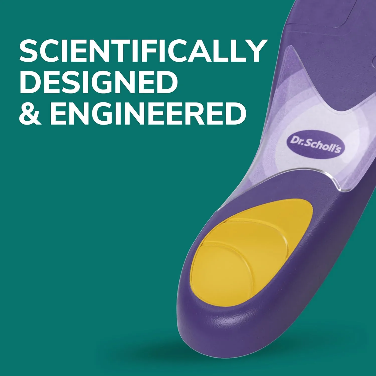 Dr. Scholls Prevent Pain Insoles for Women, Size 6-10, 1 Pair: The Only Proven Insole to Prevent Lower Body Pain - Arch Support Shoe Inserts for Women, Protect Against Lower Back, Knee and Foot Pain