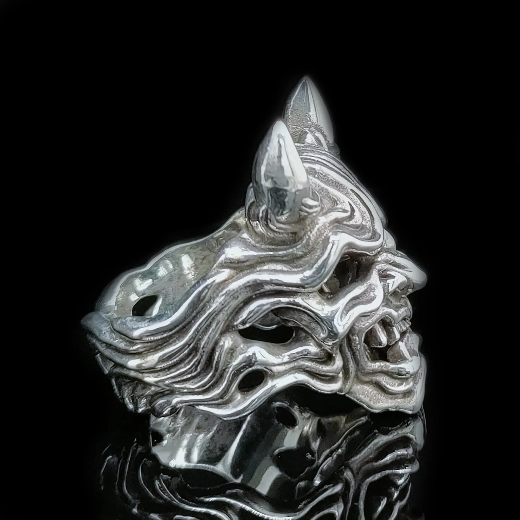 Hannya Mask by Serpent Forge