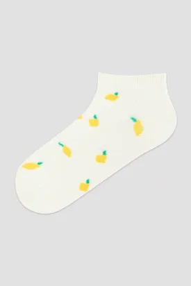 Keep Your Feet Cozy and Stylish with Our Lemon 3 Piece Booties Socks