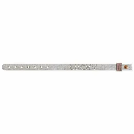 Lucky metal silver bracelet