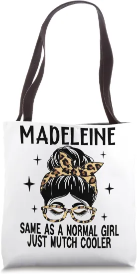 MADELEINE Costume Definition Personalized Name MADELEINE Tote Bag
