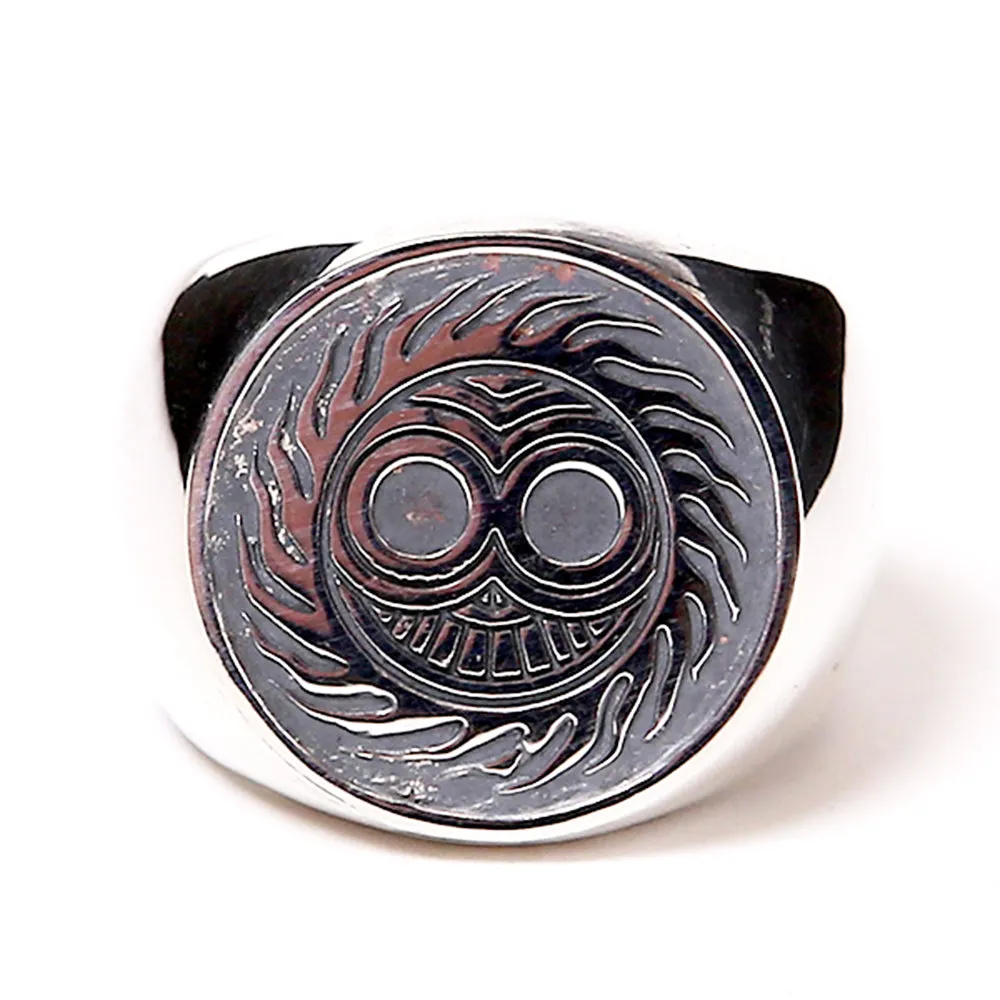 MAGICAL DESIGN - TIBEKKOTSU EMBLEM RING - SILVER