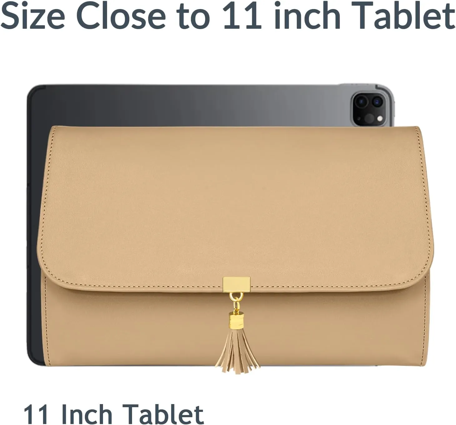 MATEIN Large Jewelry Organizer Travel, Portable Jewelry Case for Travelling, Tangle Free Necklace Storage Roll Bag for Earring Ring Bracelet, Travel Gifts for Women, Brown