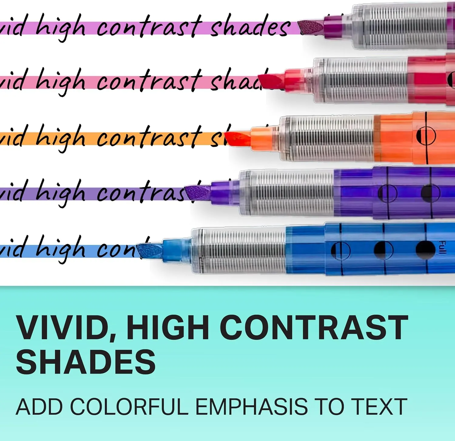 Sharpie Liquid Highlighter Chisel Tip Highlighters Journaling Supplies Study Supplies Assorted Colored Highlighters 10 Count
