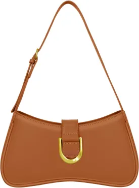 Shoulder Bag for Women Y2K Trendy Underarm Purse Vegan Leather Clutch Hobo Handbags