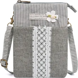 Small Crossbody Bag for Women Mobile Phone Purse National Pattern Shoulder Bag Handbags Coin Pouch for Women