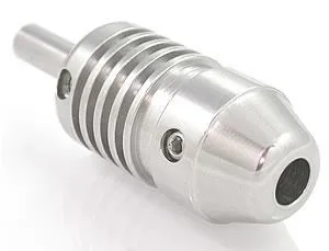 Torpedo Tattoo Grip - Stainless Steel - 1"